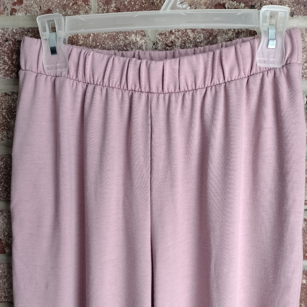 K Too Blush Crop Top Set w/ Joggers - Picture 9 of 10